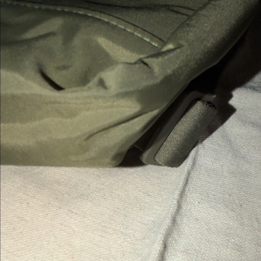 R. Riveter Olive Green BackPack Bag with Organizer Pocket - Picture 6 of 13
